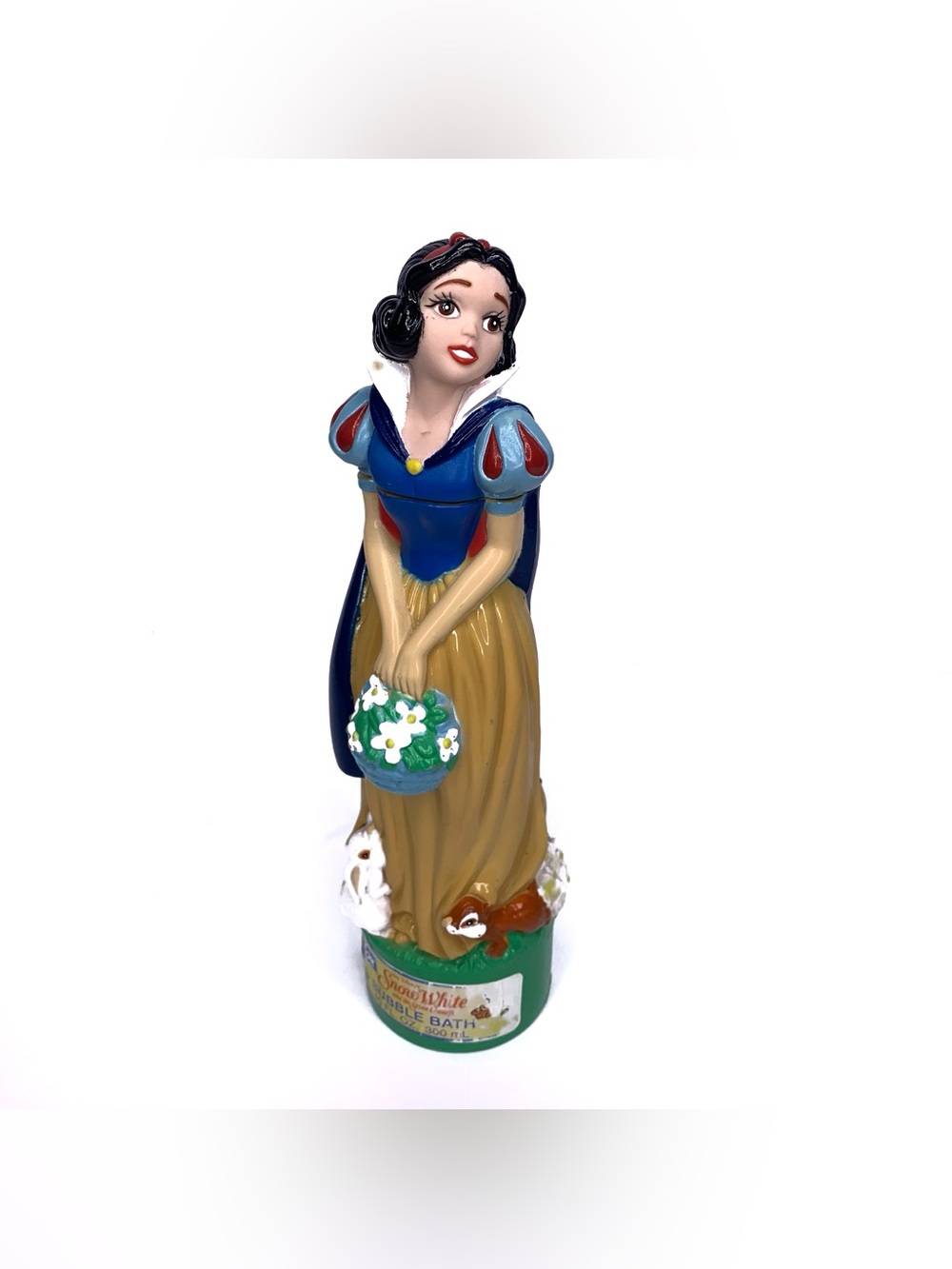 Vintage Disney 1990s Snow White Bubble Bath Container